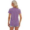 imageCicy Bell Womens T Shirts Short Sleeve Tees Sunflower Graphic Loose Summer TopsPurple