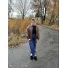 imageCicy Bell Womens Baggy Wide Leg Jeans Barrel Horseshoe Boyfriend Cropped Raw Hem Denim PantsNavy