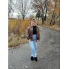imageCicy Bell Womens Baggy Wide Leg Jeans Barrel Horseshoe Boyfriend Cropped Raw Hem Denim PantsWash Blue