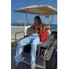 imageCicy Bell Womens High Waisted Boyfriend Jeans Baggy Straight Leg Casual Denim PantsLight Blue