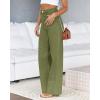 imageCicy Bell Womens High Waisted Jeans Boyfriend Baggy Straight Leg Casual Denim Pants with PocketsArmy Green