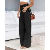 imageCicy Bell Womens High Waisted Jeans Boyfriend Baggy Straight Leg Casual Denim Pants with PocketsBlack