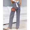 imageCicy Bell Womens High Waisted Jeans Boyfriend Baggy Straight Leg Casual Denim Pants with PocketsGrey