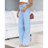 imageCicy Bell Womens High Waisted Jeans Boyfriend Baggy Straight Leg Casual Denim Pants with PocketsLight Blue