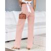 imageCicy Bell Womens High Waisted Jeans Boyfriend Baggy Straight Leg Casual Denim Pants with PocketsLight Pink