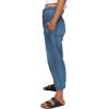 imageCicy Bell Womens Boyfriend Jeans Cropped Mid Rise Button Fly Trendy Ankle Harem Jeans with PocketsBlue