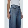 imageCicy Bell Womens Capri Barrel Jeans Boyfriend High Waisted Loose Cropped Ankle Denim PantsBlue