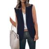 imageCicy Bell Womens Casual Blazer Short Sleeve Lapel Open Front Work Office JacketZnavy