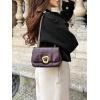 imageCicy Bell Womens Cropped Tweed Jackets Casual Double Breasted Long Sleeve Outerwear Open Front Loose Fit CoatsBlack