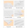 imageCicy Bell Womens Feather Cuff Oversized Blazer Jacket Dressy Open Front Elegant Long Sleeve Party OutfitsWhite