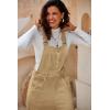 imageCicy Bell Womens Fleece Overalls Warm Winter Loose Fit Fuzzy Jumpsuits Casual Adjustable Strap Bib Travel OutfitsKhaki
