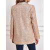 imageCicy Bell Womens Sequin Shiny Blazer Casual Laple Long Sleeve Sparkly Party Jackets BlazerChampagne Gold