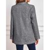 imageCicy Bell Womens Sequin Shiny Blazer Casual Laple Long Sleeve Sparkly Party Jackets BlazerGrey