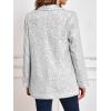 imageCicy Bell Womens Sequin Shiny Blazer Casual Laple Long Sleeve Sparkly Party Jackets BlazerWhite