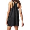 imageCicy Bell Womens Denim Overall Dress Cute Summer Mini Jean Dress Adjustable Strap Loose Fit Short JumperBlack