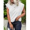 imageCicy Bell Womens Cap Sleeve Tank Tops Boat Neck Loose Fit Tshirts Summer Casual Basic Tee ShirtsWhite
