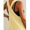 imageCicy Bell Womens Summer Casual Romper Sleeveless Athletic Trendy Short Jumpsuit Workout Loose Fit OutfitsBeige
