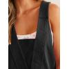 imageCicy Bell Womens Summer Casual Romper Sleeveless Athletic Trendy Short Jumpsuit Workout Loose Fit OutfitsBlack