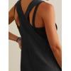 imageCicy Bell Womens Summer Casual Romper Sleeveless Athletic Trendy Short Jumpsuit Workout Loose Fit OutfitsBlack