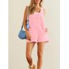 imageCicy Bell Womens Summer Casual Romper Sleeveless Athletic Trendy Short Jumpsuit Workout Loose Fit OutfitsPink