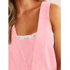 imageCicy Bell Womens Summer Casual Romper Sleeveless Athletic Trendy Short Jumpsuit Workout Loose Fit OutfitsPink