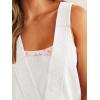 imageCicy Bell Womens Summer Casual Romper Sleeveless Athletic Trendy Short Jumpsuit Workout Loose Fit OutfitsWhite