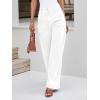imageCicy Bell Womens Wide Leg Pleated Jeans Boyfriend Baggy Stretchy High Waisted Trendy Denim Pants with PocketsWhite