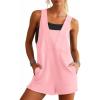 imageCicy Bell Womens Summer Casual Romper Sleeveless Athletic Trendy Short Jumpsuit Workout Loose Fit OutfitsPink