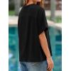 imageCicy Bell Womens Oversized Tshirts Summer Casual Short Sleeve Round Neck Tops Loose Fit Basic Tee ShirtsBlack