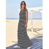 imageCicy Bell Womens Casual Striped Jumpsuits Summer Cap Sleeve Wide Leg Jumper Romper Button Down Travel Beach OutfitsBlack