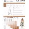 imageCicy Bell Womens Cropped Blazer Jacket Long Sleeve Work Trendy Casual Tops Double Buckle Collarless JacketsCamel