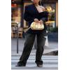 imageCicy Bell Womens High Waisted Baggy Jeans Side Cut Out Wide Leg Stretchy Trendy Denim Pants with PocketsBlack