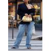 imageCicy Bell Womens High Waisted Baggy Jeans Side Cut Out Wide Leg Stretchy Trendy Denim Pants with PocketsBlue