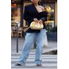 imageCicy Bell Womens High Waisted Baggy Jeans Side Cut Out Wide Leg Stretchy Trendy Denim Pants with PocketsLight Blue