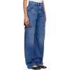 imageCicy Bell Womens High Waisted Baggy Jeans Side Cut Out Wide Leg Stretchy Trendy Denim Pants with PocketsNavy