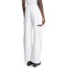 imageCicy Bell Womens High Waisted Baggy Jeans Side Cut Out Wide Leg Stretchy Trendy Denim Pants with PocketsWhite