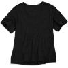 imageCicy Bell Womens Oversized Scoop Neck Tshirts Short Sleeve Summer Trendy Casual Tops Loose Fit Boyfriend Tunic Tee ShirtBlack