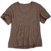 imageCicy Bell Womens Oversized Scoop Neck Tshirts Short Sleeve Summer Trendy Casual Tops Loose Fit Boyfriend Tunic Tee ShirtCoffee