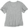 imageCicy Bell Womens Oversized Scoop Neck Tshirts Short Sleeve Summer Trendy Casual Tops Loose Fit Boyfriend Tunic Tee ShirtLight Grey