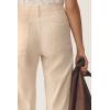 imageCicy Bell Womens Cropped Wide Leg Pants High Waisted Stretchy Flare Pants Casual Baggy TrousersBeige
