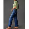 imageCicy Bell Womens High Waisted Cropped Jeans Trendy Stretchy Baggy Straight Leg Raw Hem Capri Denim PantsNavy