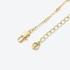 imageCicy Bell 18k Gold Plated Pendant Necklace for Women Trendy Glass Cubic Zirconia Dainty Necklace Jewelry Gifts 177 with 2 ExtenderWhite