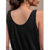 imageCicy Bell Womens Casual Wide Leg Jumpsuits Summer Sleeveless Loose Fit Jumper Drawstring Workout OutfitsBlack