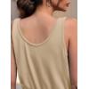 imageCicy Bell Womens Casual Wide Leg Jumpsuits Summer Sleeveless Loose Fit Jumper Drawstring Workout OutfitsKhaki