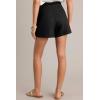 imageCicy Bell Womens Tweed Summer Shorts High Waisted Wide Leg Dressy Casual Shorts with Front PocketsBlack