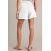 imageCicy Bell Womens Tweed Summer Shorts High Waisted Wide Leg Dressy Casual Shorts with Front PocketsWhite