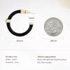 imageCicy Bell 18k Gold Plated Hoop Earrings for Women Drip Oil Enamel Huggie Hoop Earrings