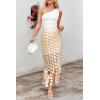 imageCicy Bell Womens One Shoulder Tank Tops Summer Going Out Tops Ruched Asymmetrical Sleeveless ShirtsBeige