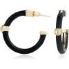 imageCicy Bell 18k Gold Plated Hoop Earrings for Women Drip Oil Enamel Huggie Hoop Earrings