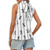 imageCicy Bell Womens Summer Halter Tank Tops Cute Bow Print High Neck Sleeveless Shirts Casual Loose Fit Flowy BlouseWhite